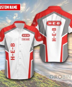 Personalized Hawaiian Shirt H-E-B