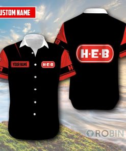 Personalized Hawaiian Shirt H-E-B