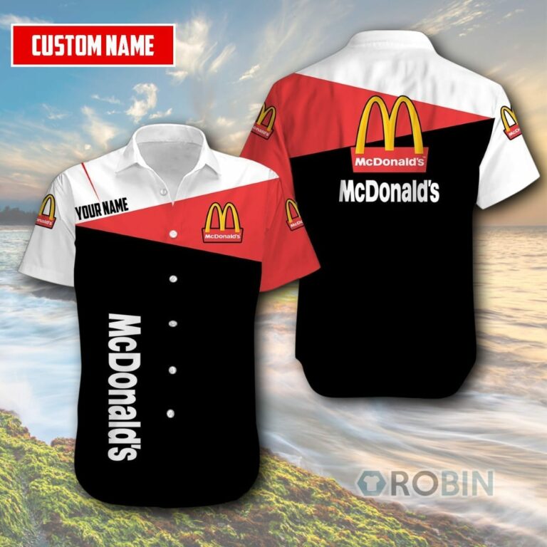 Personalized Hawaiian Shirt Mcdonald’s