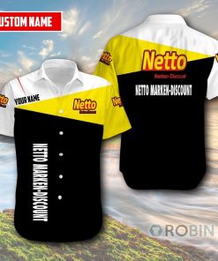 Personalized Hawaiian Shirt Netto Marken
