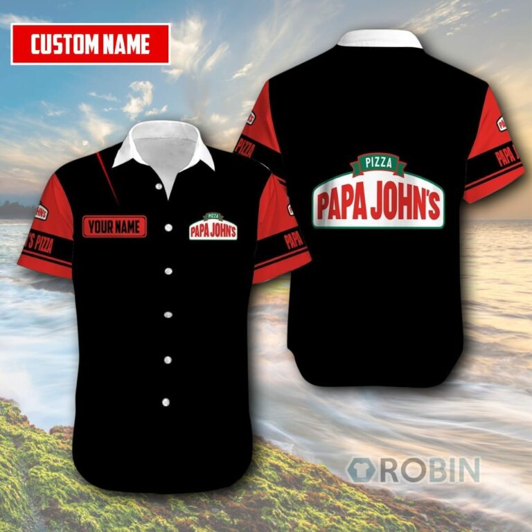 Personalized Hawaiian Shirt Papa John’s Pizza
