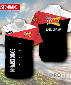 Personalized Hawaiian Shirt Sonic Drive-In Personalized Hawaiian Shirt Sonic Drive-In