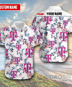 Personalized T-Mobile Hawaiian Shirt Personalized T-Mobile Hawaiian Shirt