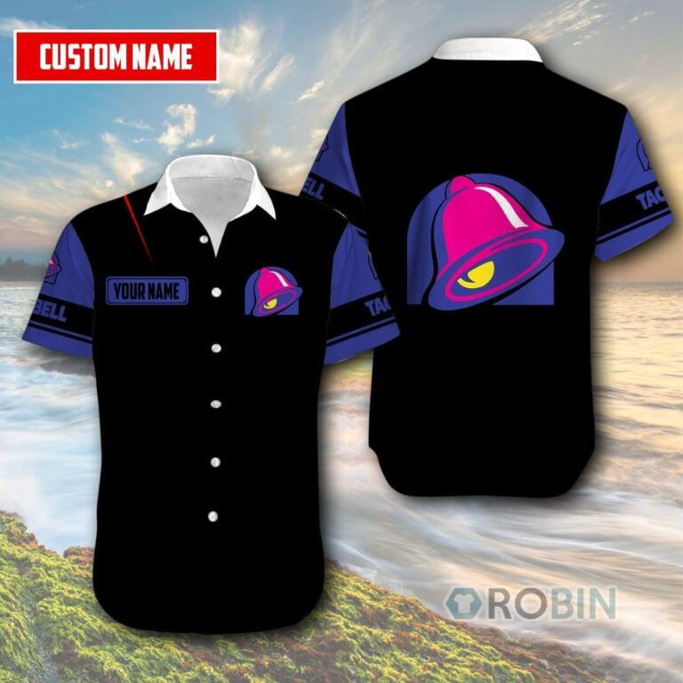 Personalized Hawaiian Shirt Taco Bell