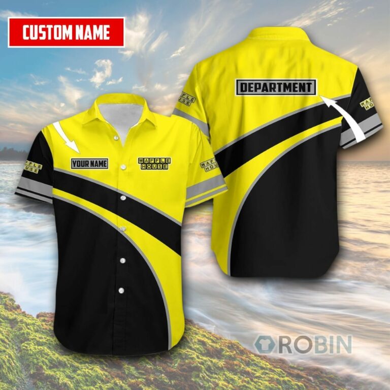 Personalized Hawaiian Shirt Waffle House