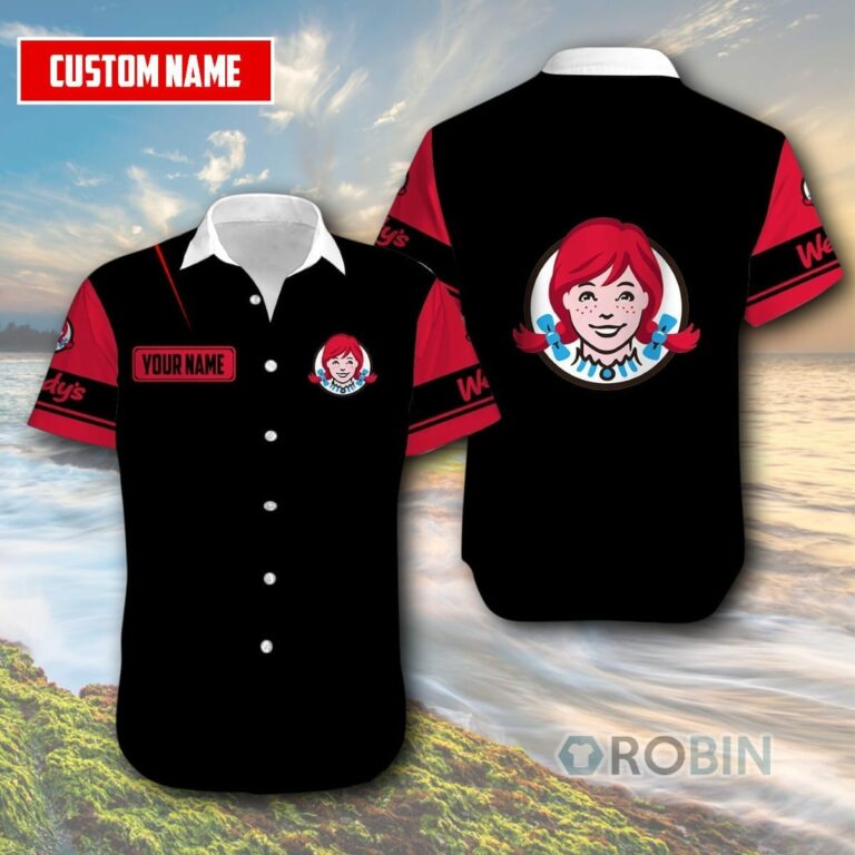 Personalized Hawaiian Shirt Wendy’s