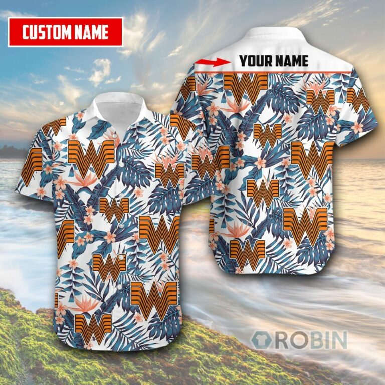 Personalized Hawaiian Shirt Whataburger