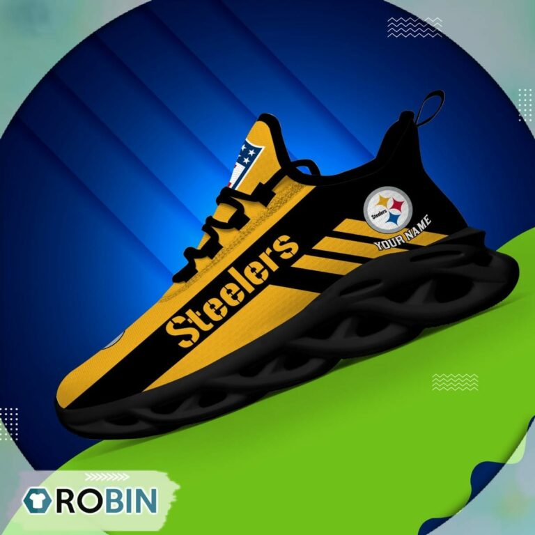 Pittsburgh Steelers NFL Clunky Max Soul Shoes Personalized