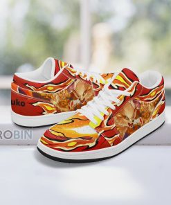 Pokemon Arcanine Shoes, Anime Low Jordan Sneaker Pokemon Arcanine Shoes, Anime Low Jordan Sneaker