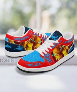 Pokemon Charizard Shoes, Anime Low Jordan Sneaker Pokemon Charizard Shoes, Anime Low Jordan Sneaker
