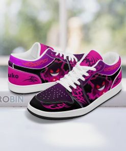 Pokemon Gengar Shoes, Anime Low Jordan Sneaker Pokemon Gengar Shoes, Anime Low Jordan Sneaker