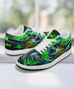 Pokemon Torterra Shoes, Anime Low Jordan Sneaker Pokemon Torterra Shoes, Anime Low Jordan Sneaker