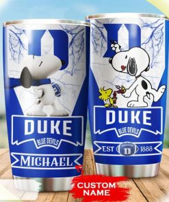 Snoopy and Woodstocks Paints Logo Duke Blue Devils Custom Name Tumbler Snoopy and Woodstocks Paints Logo Duke Blue Devils Custom Name Tumbler