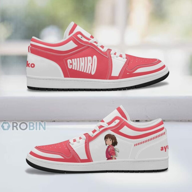 Spirited Away Chihiro Shoes, Anime Low Jordan Sneaker