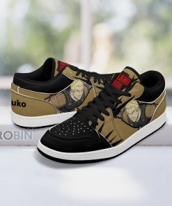 Vinland Saga Askeladd Shoes, Anime Low Jordan Sneaker