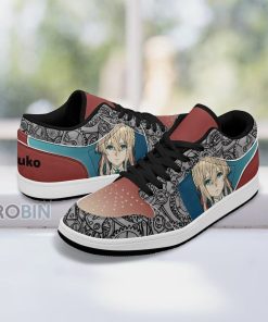 Violet Evergarden Violet Shoes, Anime Low Jordan Sneaker