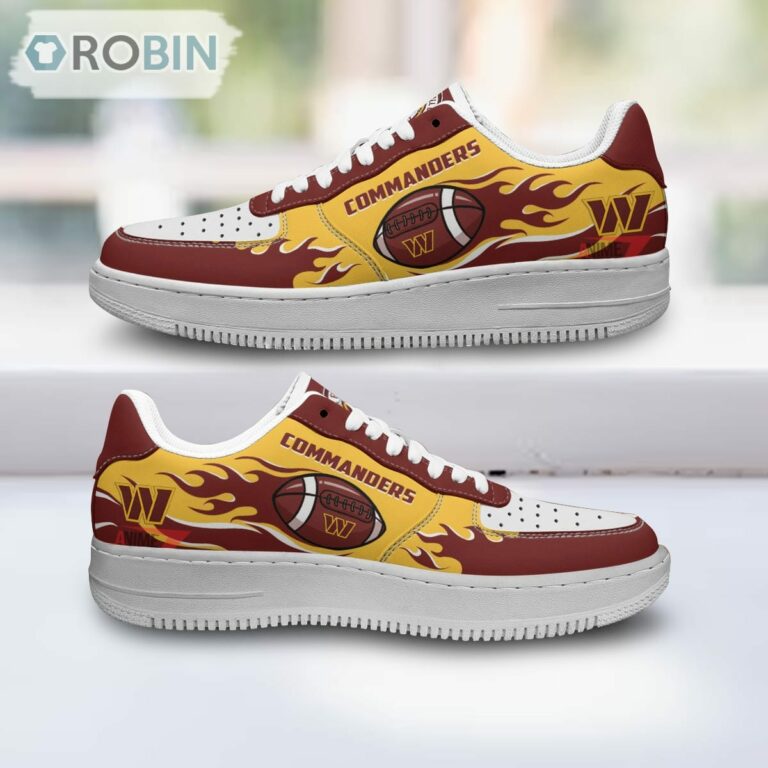 Washington Commanders Air Sneakers, NFL Custom Sports Shoes