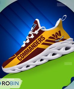 Washington Commanders  NFL Clunky Max Soul Shoes Personalized Washington Commanders  NFL Clunky Max Soul Shoes Personalized