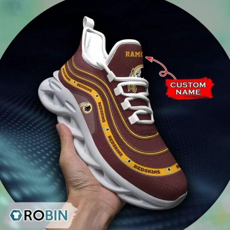 Washington Commanders NFL Personalized Max Soul Shoes