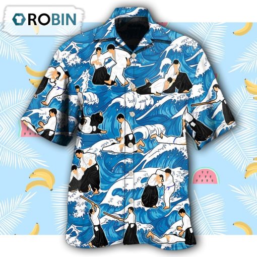 Aikido Make Me Strong Hawaiian Shirt