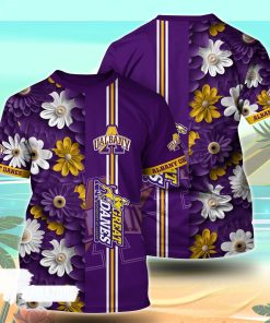Albany Great Danes NCAA Flower Tshirt For Fans, Summer Football Shirts