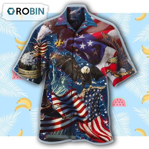 America Eagle Victory Love Hawaiian Shirt