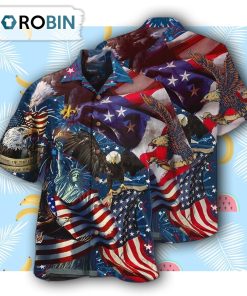 America Eagle Victory Love Hawaiian Shirt America Eagle Victory Love Hawaiian Shirt