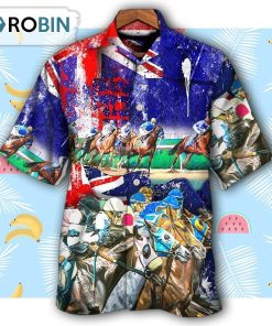 Australia Horse Racing Lover Hawaiian Shirt Australia Horse Racing Lover Hawaiian Shirt