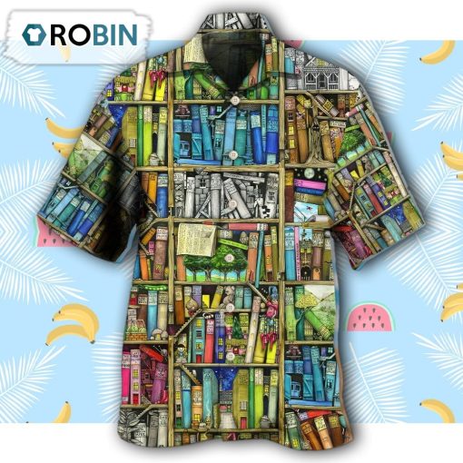Book The Fantastic World In The Book Hawaiian Shirt
