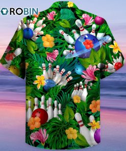 Bowling What Happens At Bowling Hawaiian Shirt