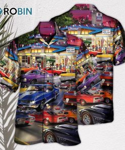 Car Classic Muscle Car Service Hawaiian Shirt Car Classic Muscle Car Service Hawaiian Shirt