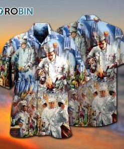Chef To Make Magic With Knives And Fire Hawaiian Shirt