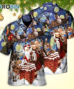 Christmas Santa Coming For You Hawaiian Shirt