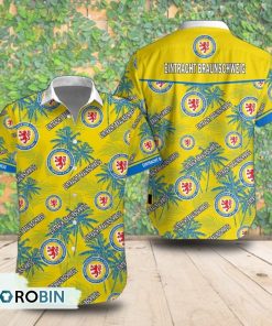 Eintracht Braunschweig Palm Tree Short Sleeve Shirt, Summer Hawaiian Shirt