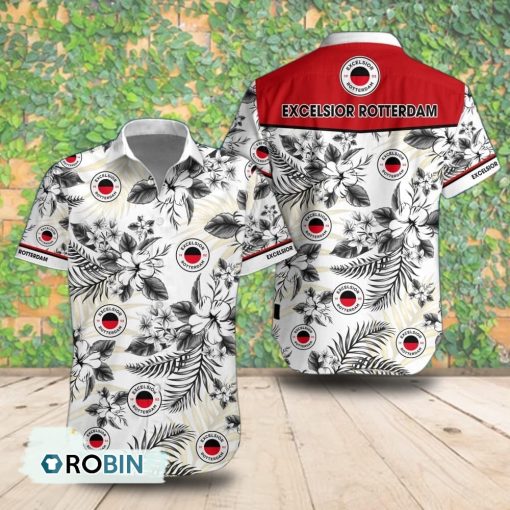 Excelsior Rotterdam Tropical Short Sleeve Shirt, Summer Hawaiian Shirt