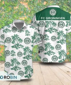 FC Groningen Palm Tree Short Sleeve Shirt