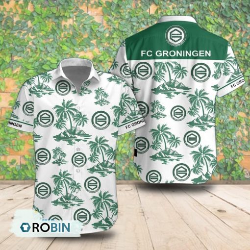 FC Groningen Palm Tree Short Sleeve Shirt