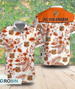 FC Volendam Tropical Short Sleeve Shirt, Summer Hawaiian Shirt