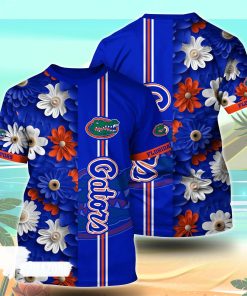 Florida Gators NCAA Florals Tshirt For Fans, Summer Football Shirts