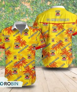 Go Ahead Eagles Palm Tree Short Sleeve Shirt, Summer Hawaiian Shirt Go Ahead Eagles Palm Tree Short Sleeve Shirt, Summer Hawaiian Shirt