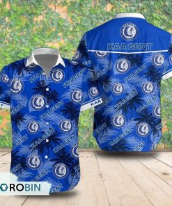 KAA Gent Palm Tree Short Sleeve Shirt, Summer Hawaiian Shirt