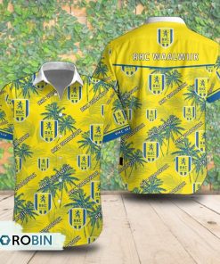 RKC Waalwijk Palm Tree Short Sleeve Shirt, Summer Hawaiian Shirt
