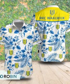 RKC Waalwijk Tropical Short Sleeve Shirt, Summer Hawaiian Shirt