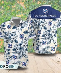 SC Heerenveen Tropical Short Sleeve Shirt, Summer Hawaiian Shirt