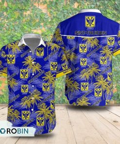 Sint-Truidense V.V Palm Tree Short Sleeve Shirt, Summer Hawaiian Shirt