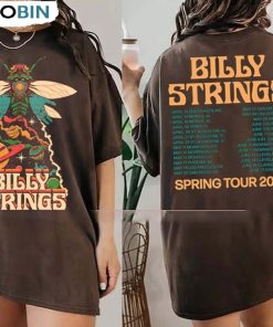 2023 Billy Strings Space Bug Shirt, Billy Strings Spring Tour Unisex T-shirt Long Sleeve