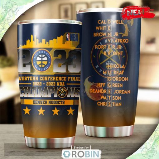 2023 NBA Finals Denver Nuggets Sports Champs Tumbler Cup