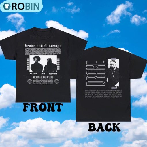 8 Drake Shirt It’s All A Blur Shirt, Trendy Music Unisex T-shirt Short Sleeve