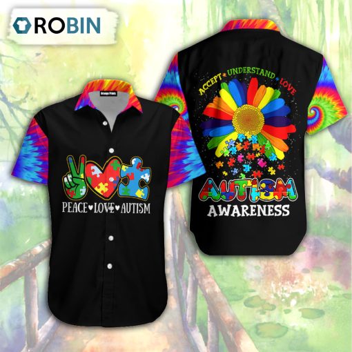 Autism Awareness Choose Kindness Hawaiian Shirt