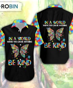 Autism Be Kind Hawaiian Shirt Autism Be Kind Hawaiian Shirt